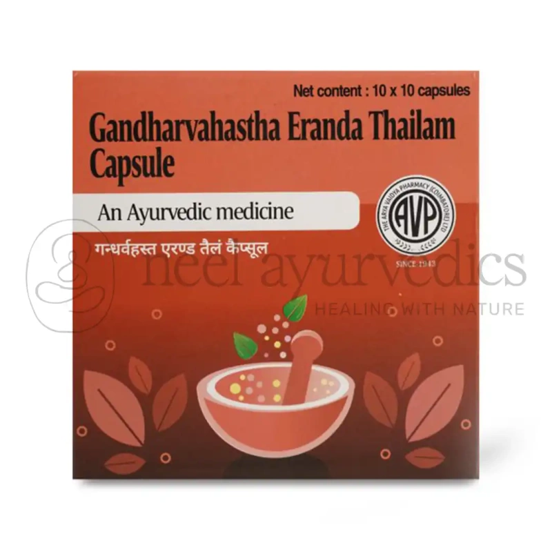 AVP Gandharvahastha Eranda Thailam Tablets – 100 Tab