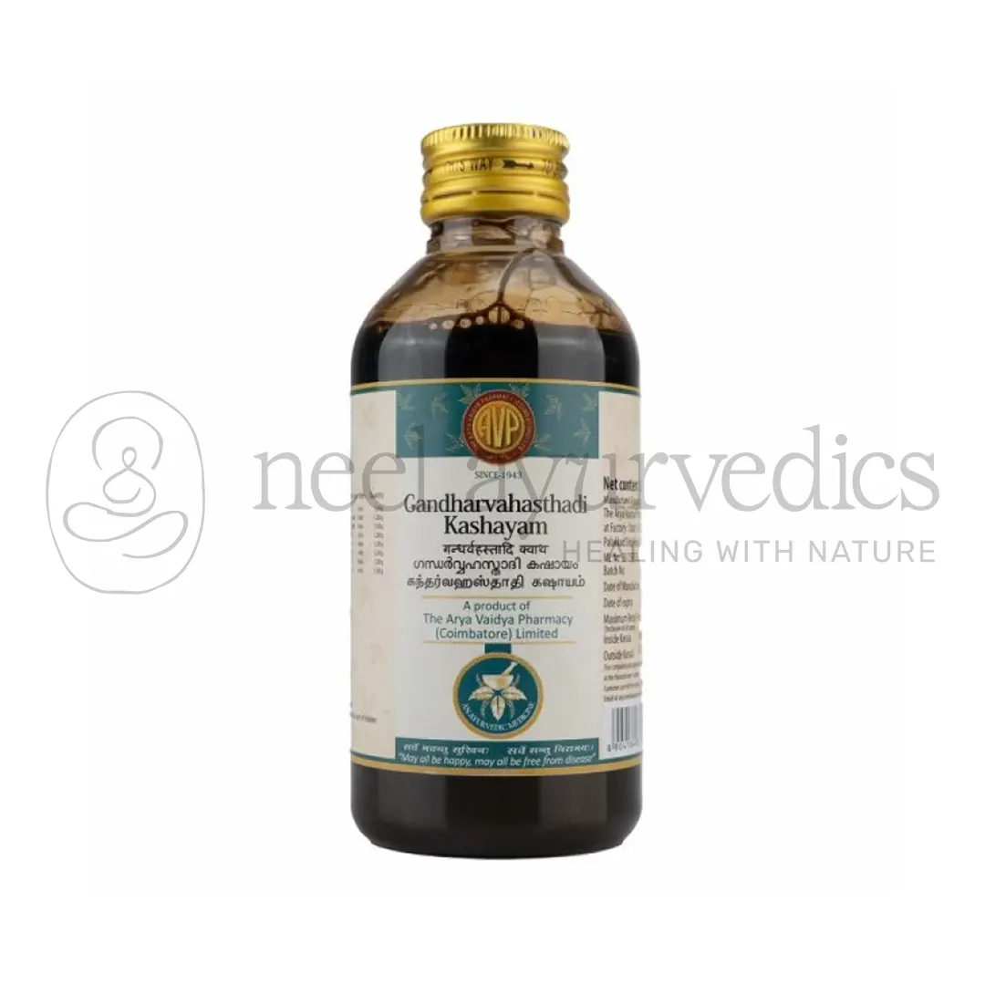 AVP Gandharvahasthadi Kashayam – 200 ML AVP Gandharvahasthadi Kashayam – 200 ML