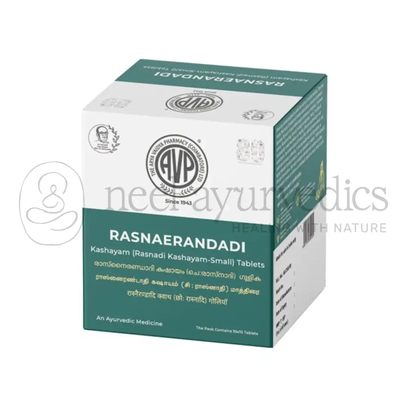 AVP Rasnaerandadi Kashayam Tablets - 100 tab