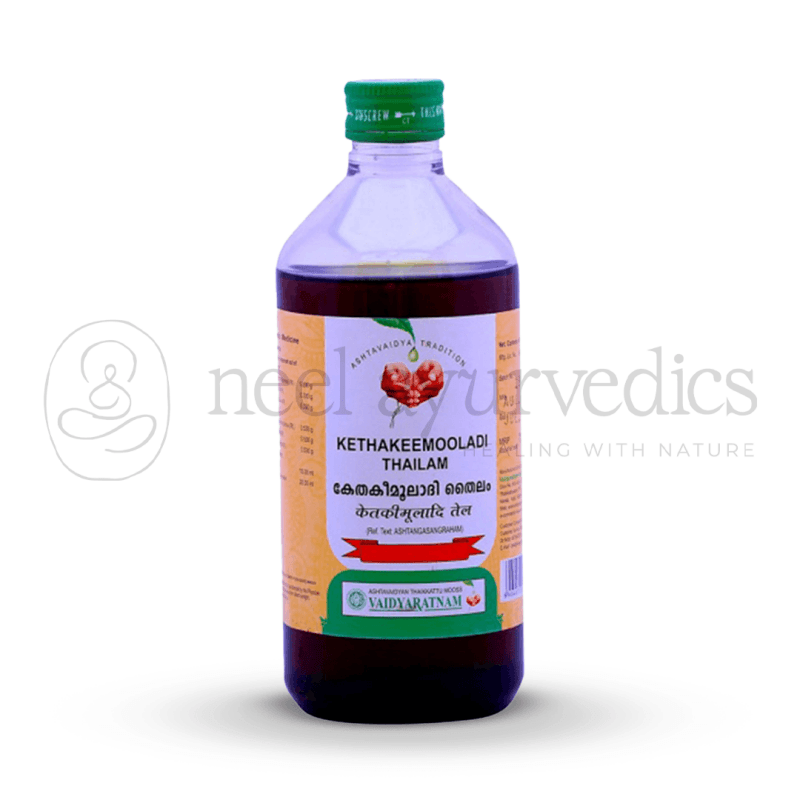 Vaidyaratnam Kethakeemooladi Thailam