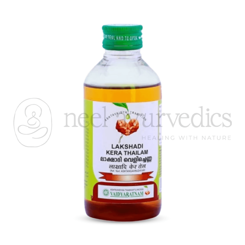 Vaidyaratnam Lakshadi Kera Thailam – 200 ml