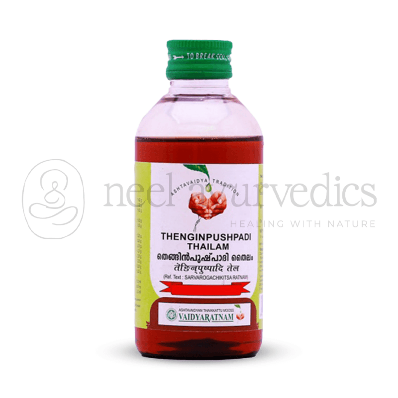 Vaidyaratnam Thenginpushpadi Thailam – 200 ML