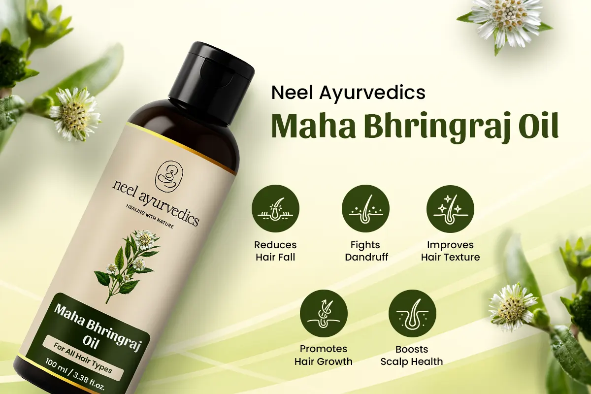 Neel Ayurvedics Maha Bhringraj Oil