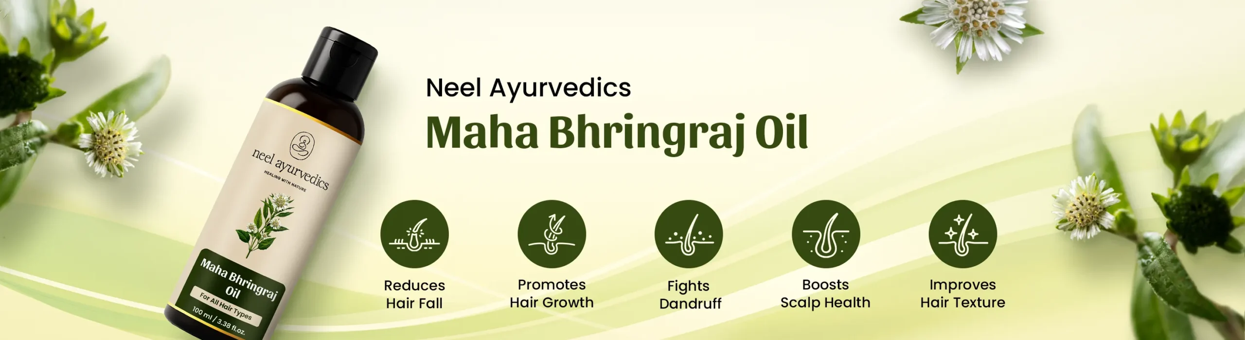 Neel Ayurvedics Maha Bhringraj Oil