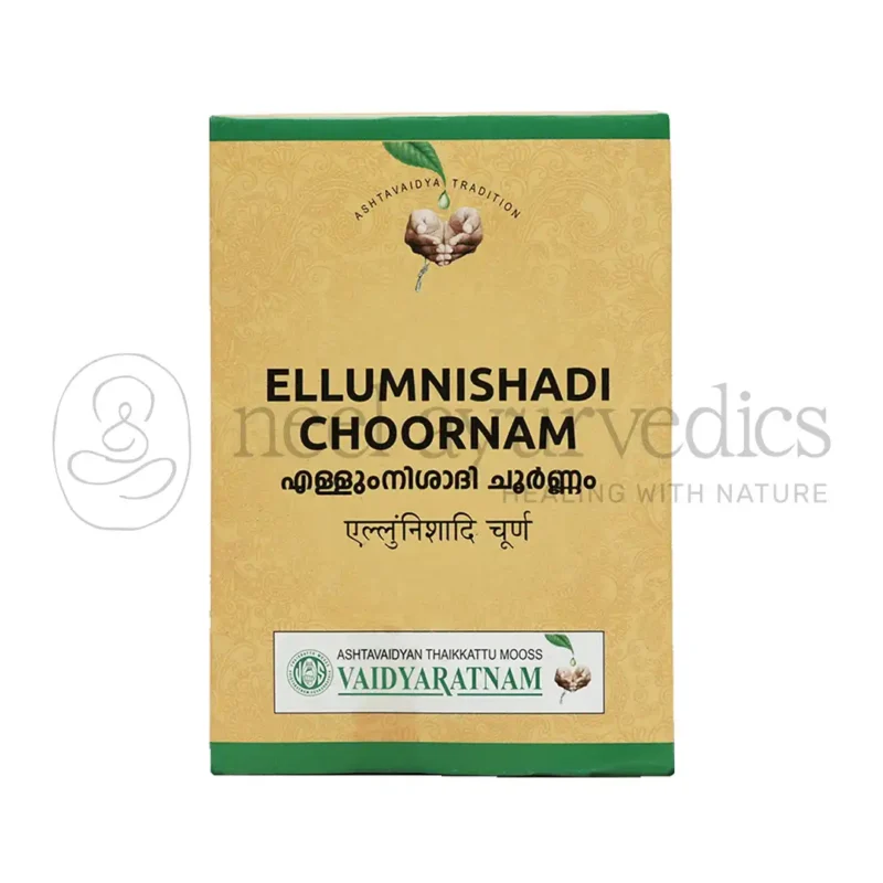 Vaidyaratnam Ellumnishadi Choornam - 100 Gm