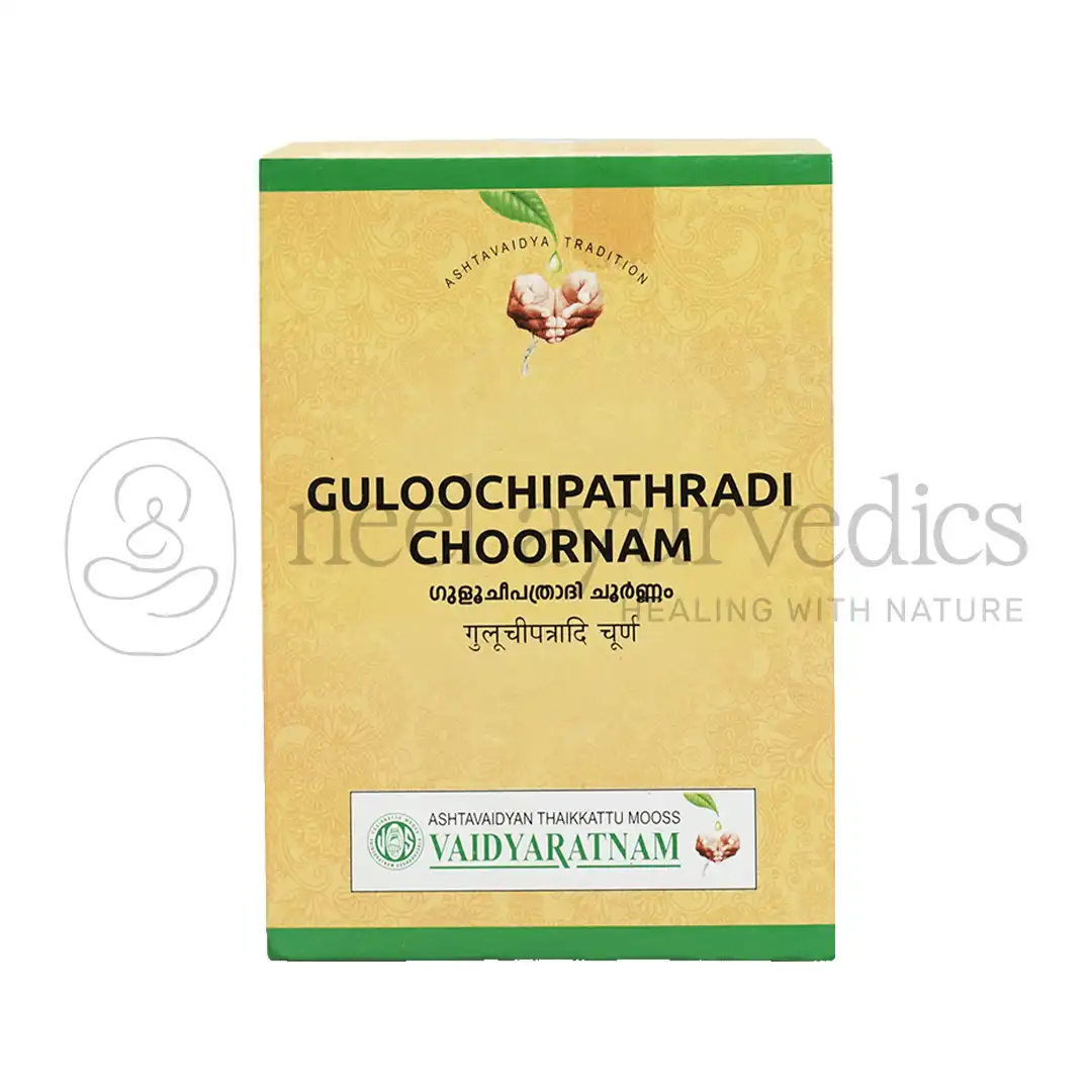 GULOOCHIPATHRADI 100 GM Vaidyaratnam Guloochipathradi - 100 Gm