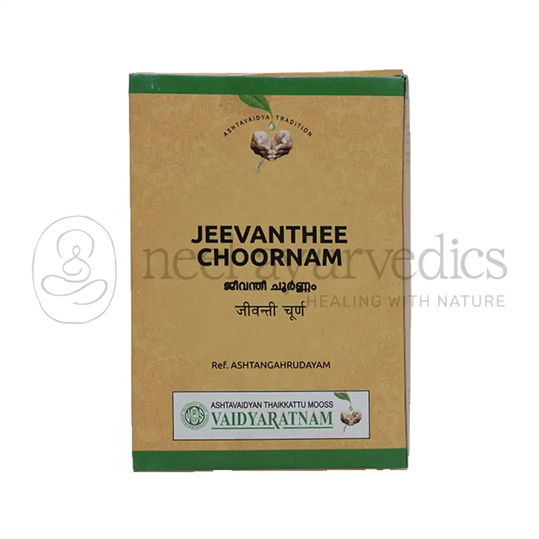 JEEVANTHEE CHOORNAM 50 GM Vaidyaratnam Jeevanthee Choornam - 50 Gm
