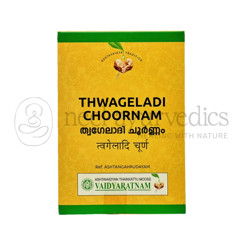 Vaidyaratnam Thwageladi Choornam - 50 Gm