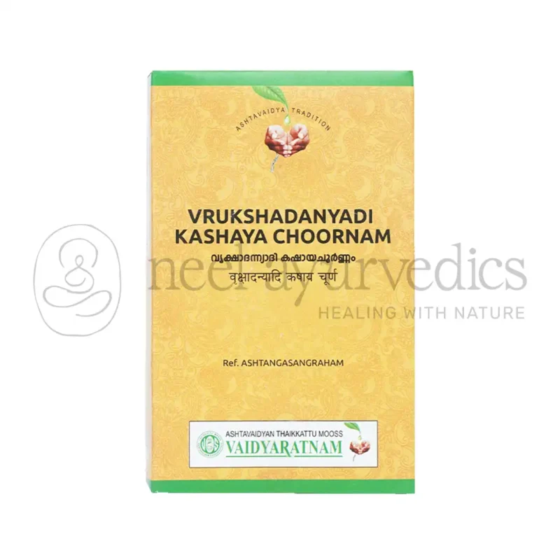 Vaidyaratnam Vrikshadanyadi Kashaya Choornam - 100 gm
