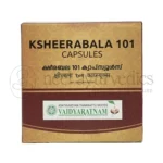 Vaidyaratnam Ksheerabala 101 Soft Gel Capsules – 100 Cap