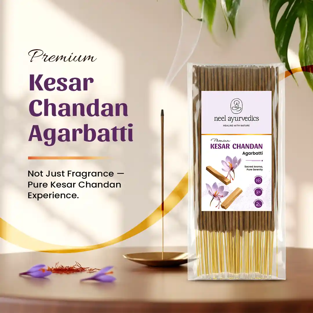 Neel Ayurvedics Kesar Chandan Incense Stick Neel Ayurvedics Kesar Chandan Incense Stick