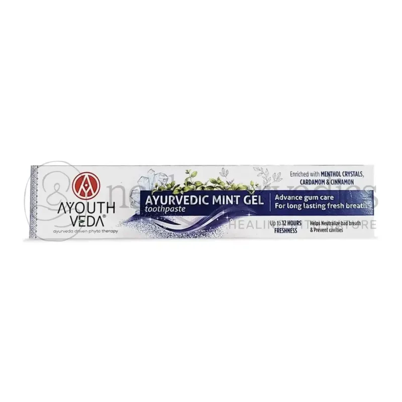 Ayouthveda Ayurvedic Mint Gel Toothpaste - 100 Gm