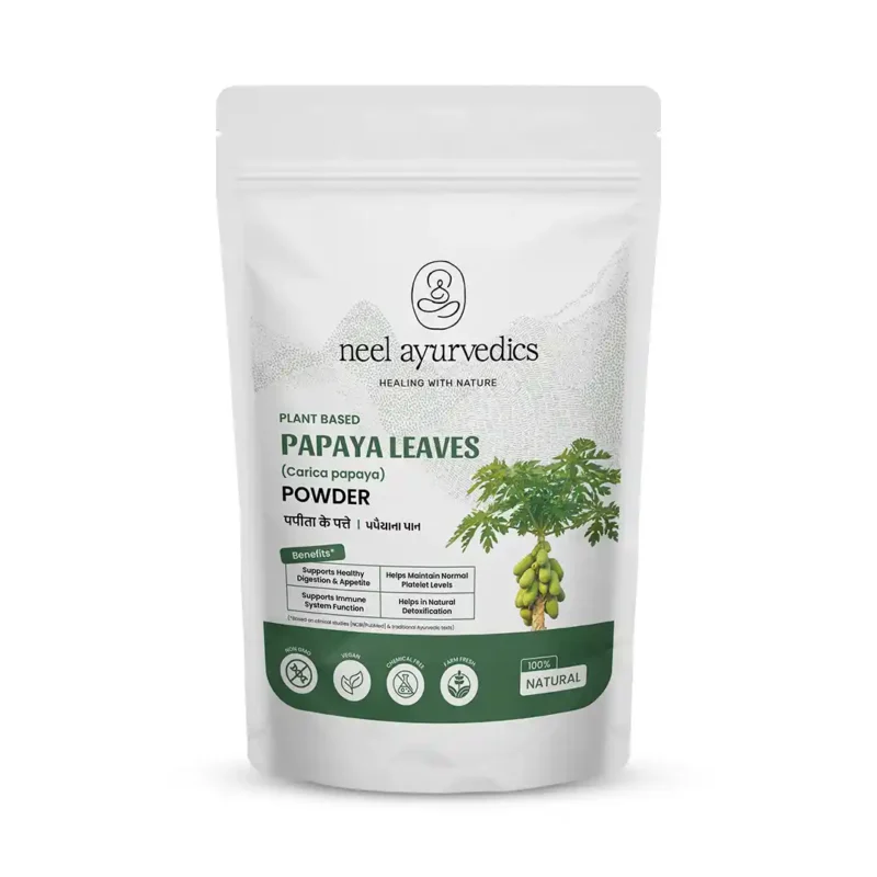 Neel Ayurvedics Papaya Leaves Powder